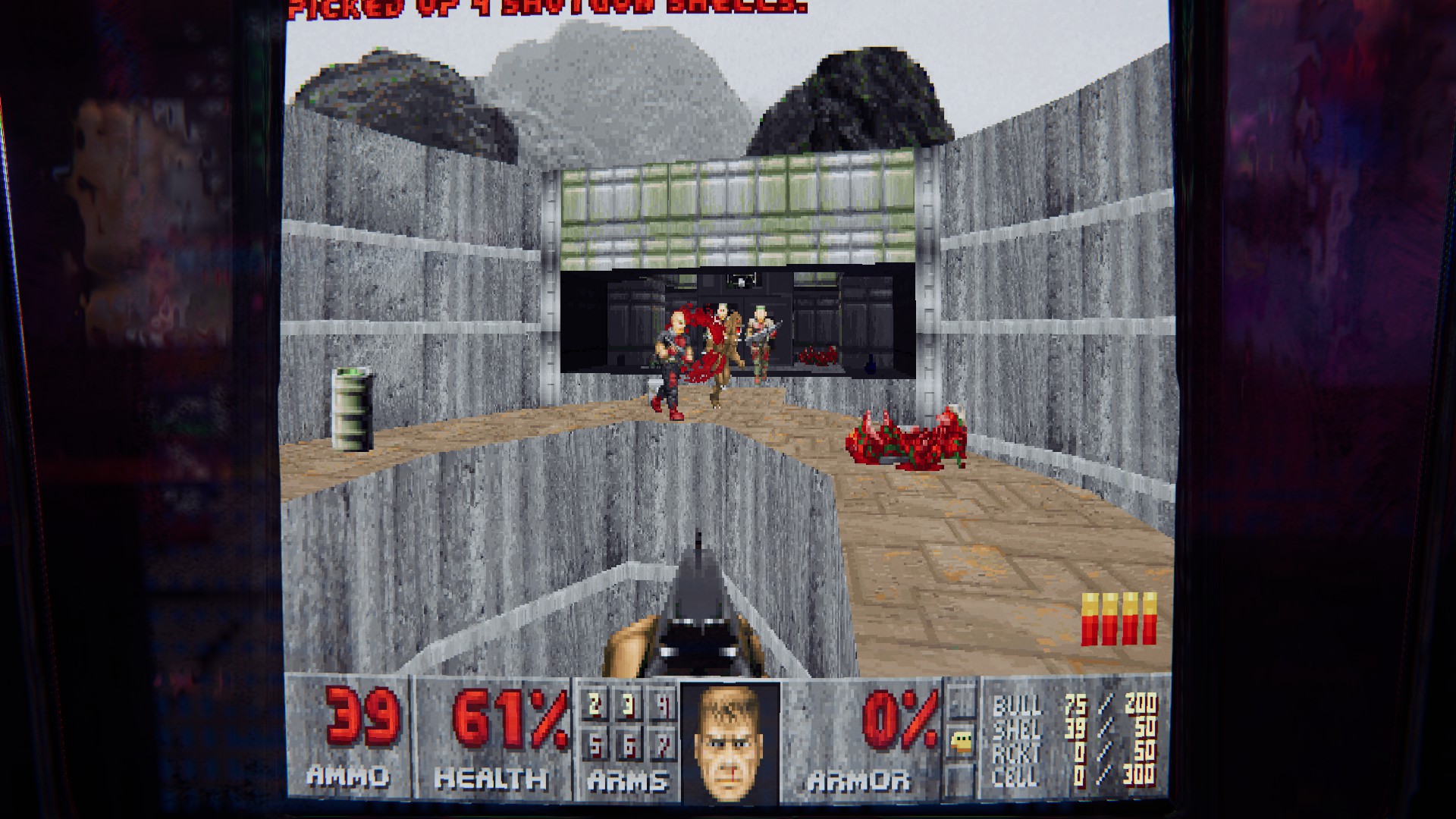 DOOM arcade mod gameplay screenshot 2
